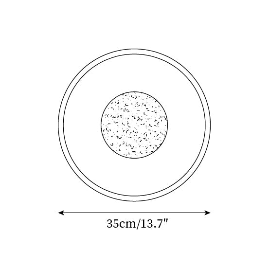 Sophie Dura Round Wall Lamp – Modern Wood & Glass Indoor Lighting