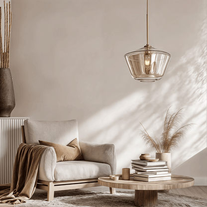 Suspension Monica en verre design