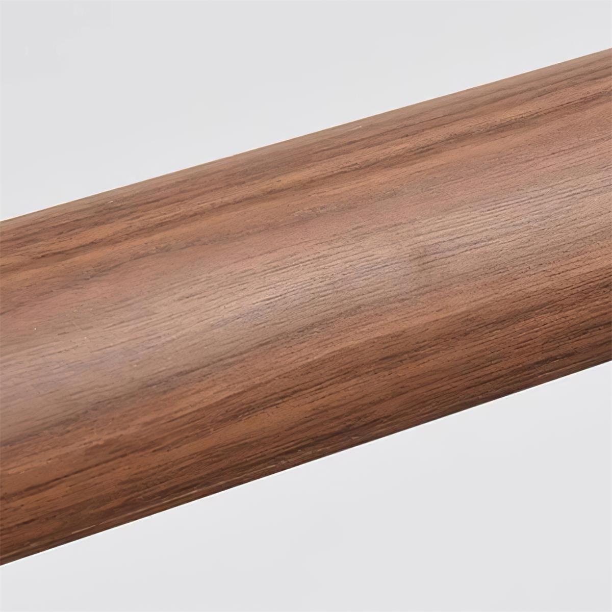 Amélie LED Chandelier, Minimalist Wood and Acrylic with Integrated LEDs