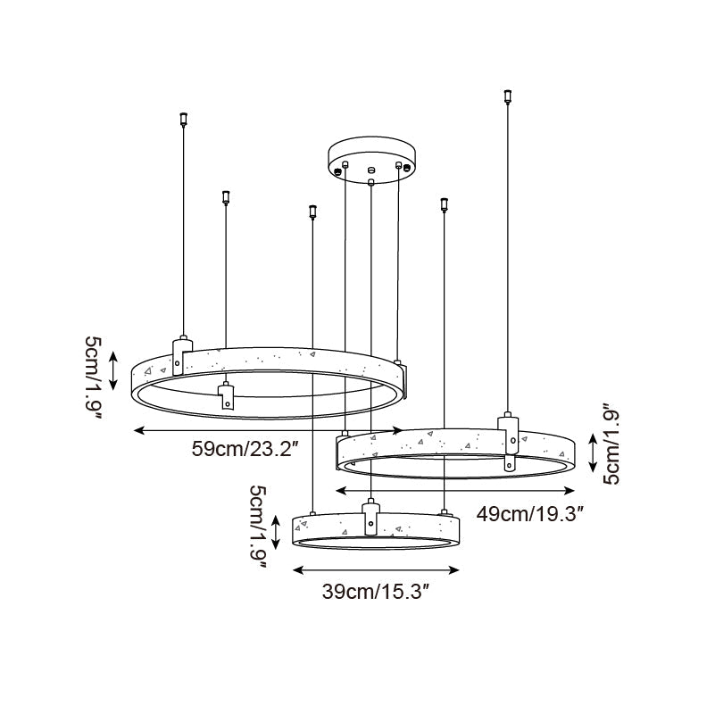 Colette Eclora Chandelier