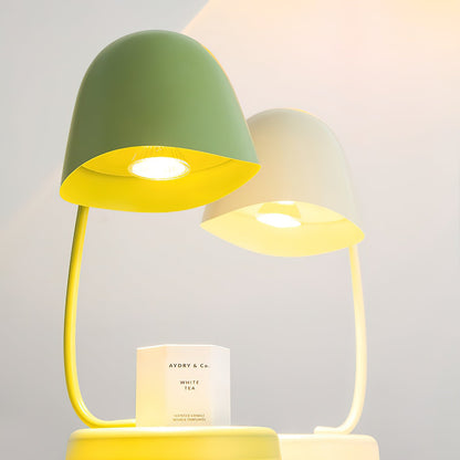 Chloé Eggshell Candle Warmer Lamp with Adjustable Neck