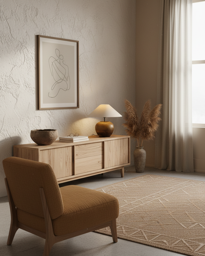 Madeleine Ceramic Table Lamp with Fabric Shade Design