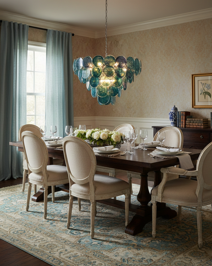Clara Emerald Chandelier