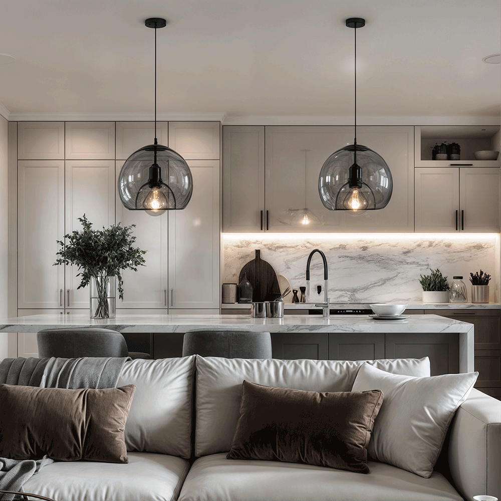 Amélie Antonio Glass Pendant Light