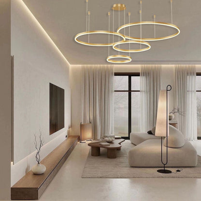 Lustre Elodie circulaire Luna