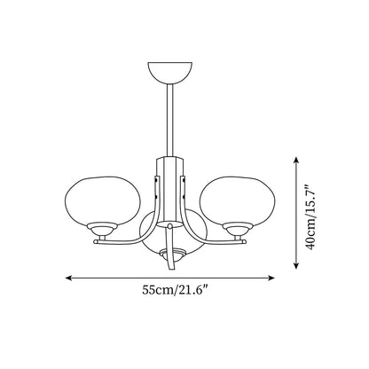 Sofia Fabio Chandelier