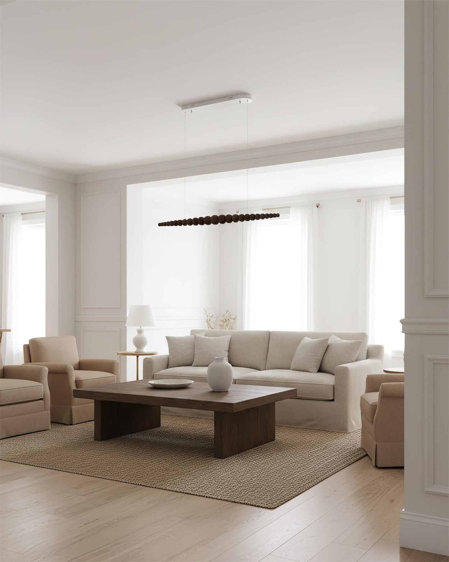 Isabelle Linear Chandelier