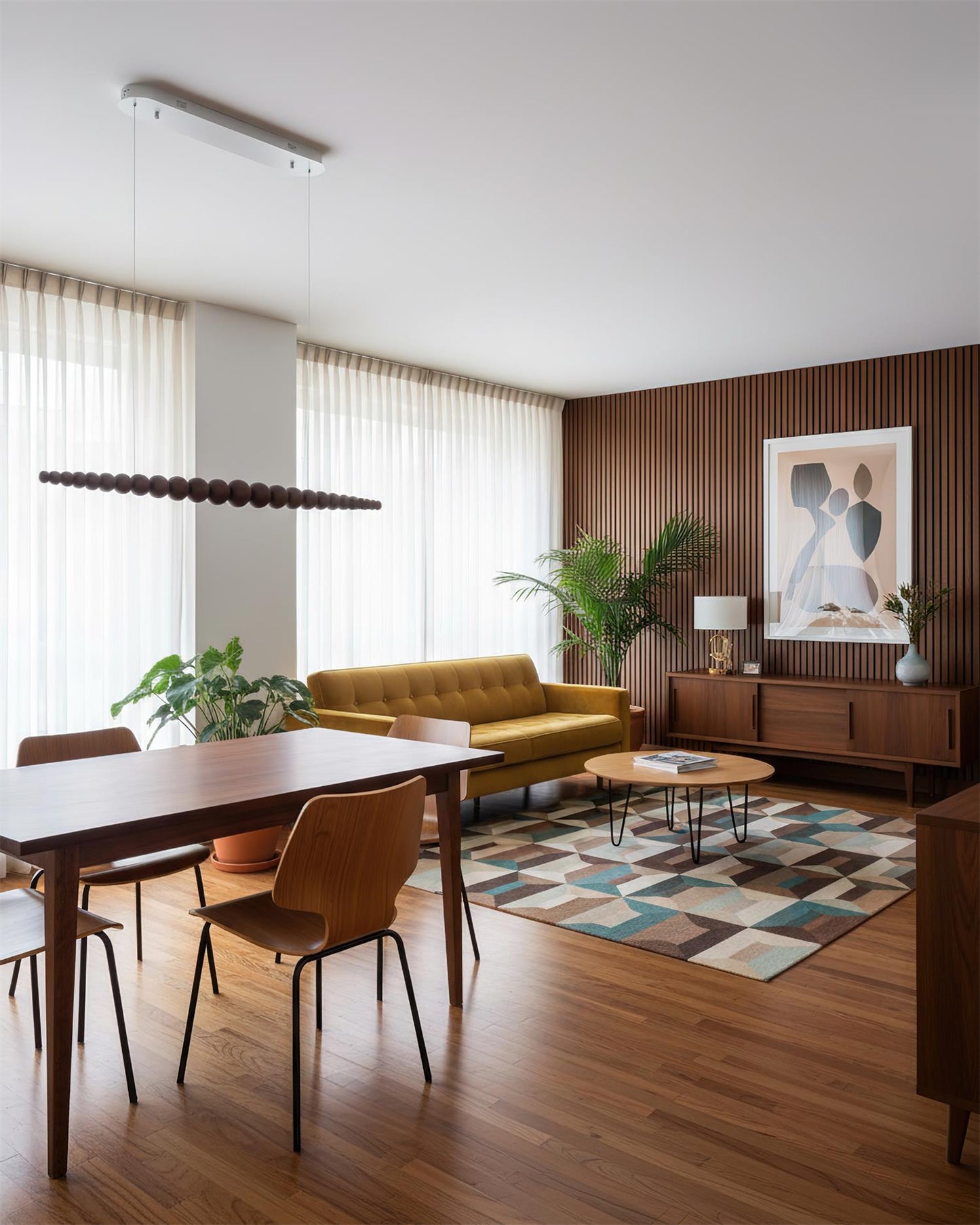 Isabelle Linear Chandelier