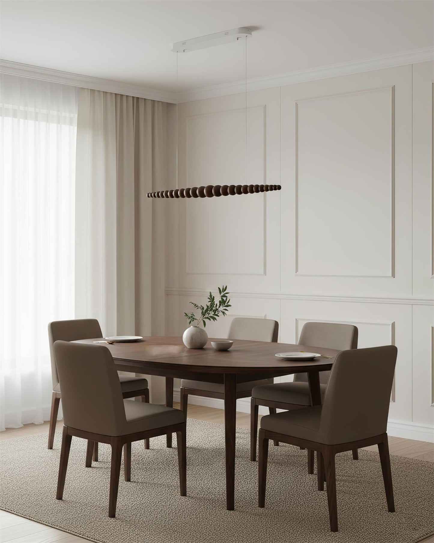 Isabelle Linear Chandelier