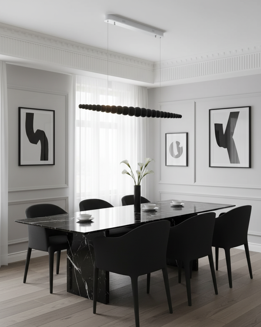 Isabelle Linear Chandelier