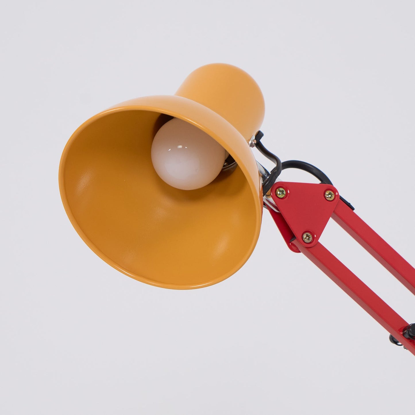 Lampe de table réglable Solène Memphis avec design color block