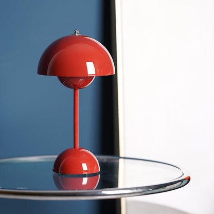 Élodie Rechargeable LED Desk Lamp with Double Sphere Design