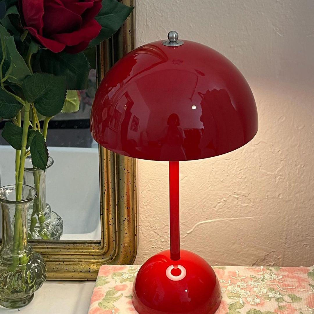 Élodie Rechargeable LED Desk Lamp with Double Sphere Design