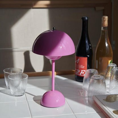 Élodie Rechargeable LED Desk Lamp with Double Sphere Design