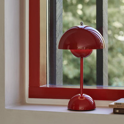 Élodie Rechargeable LED Desk Lamp with Double Sphere Design