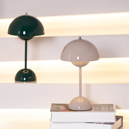 Élodie Rechargeable LED Desk Lamp with Double Sphere Design