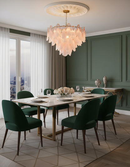 Aurora Fuchsia Chandelier