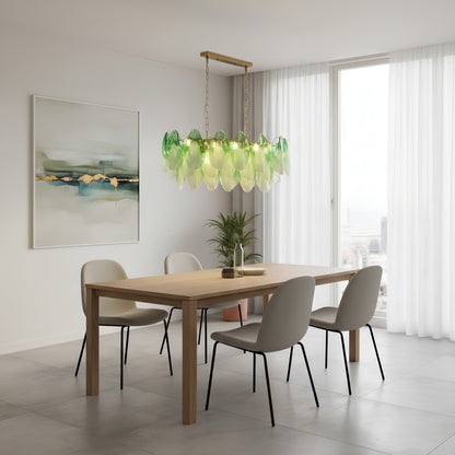 Aurora Fuchsia Chandelier