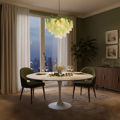 Aurora Fuchsia Chandelier