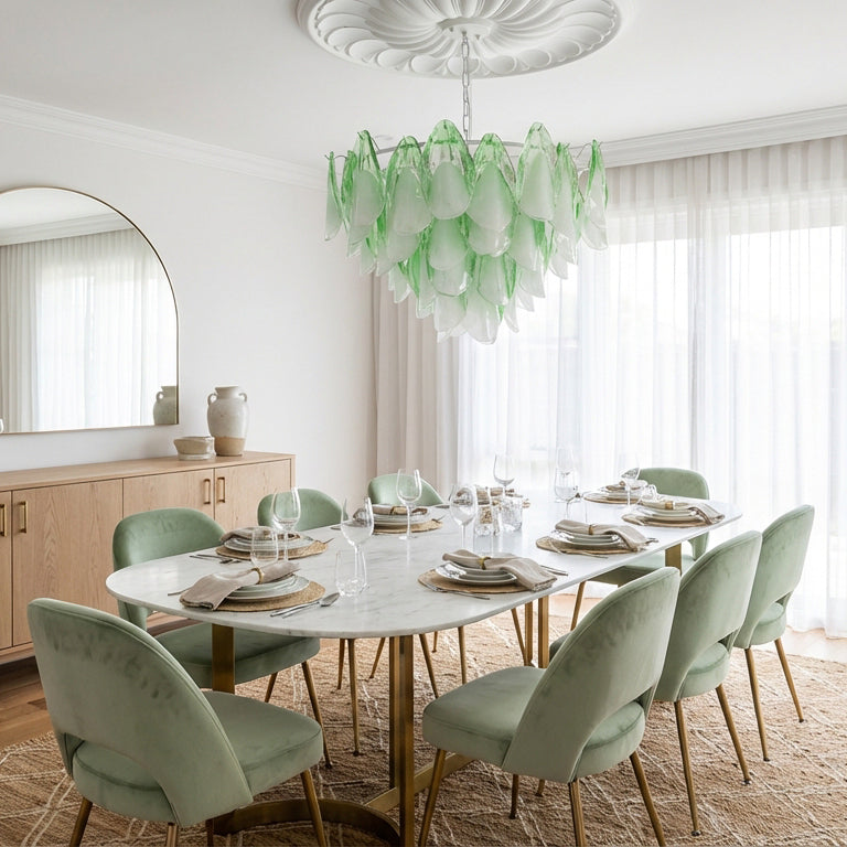 Aurora Fuchsia Chandelier