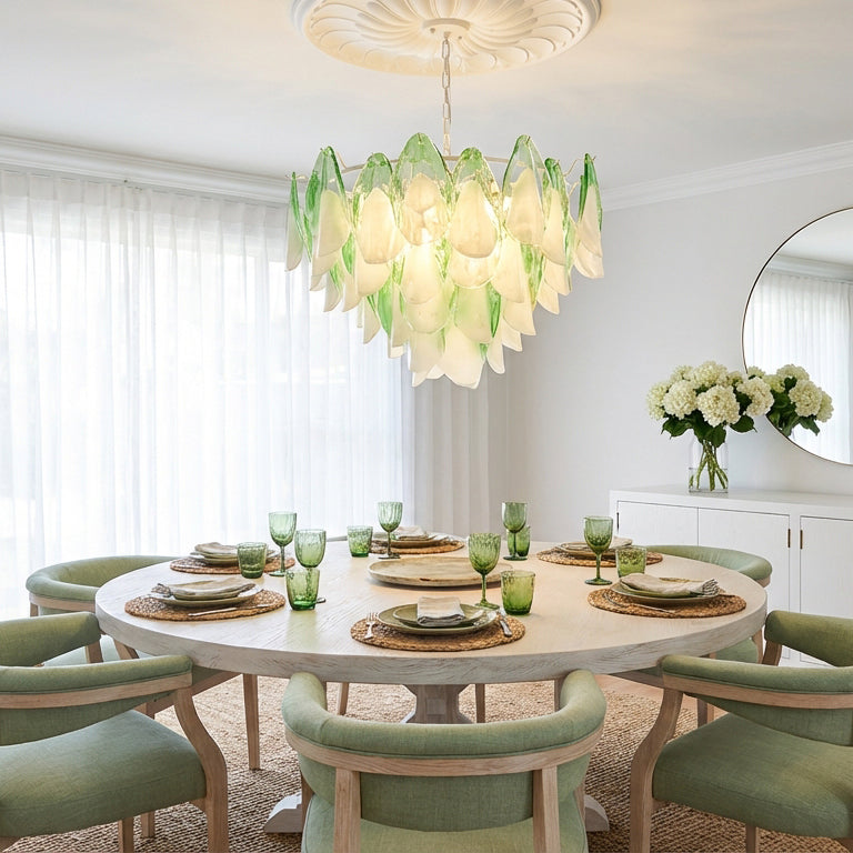 Aurora Fuchsia Chandelier