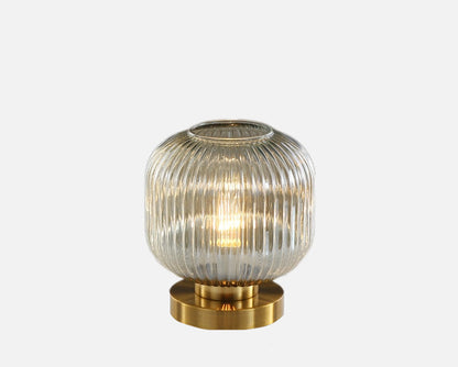 Élise Gema Ripple Glass Table Lamp Stained Glass Accent Light