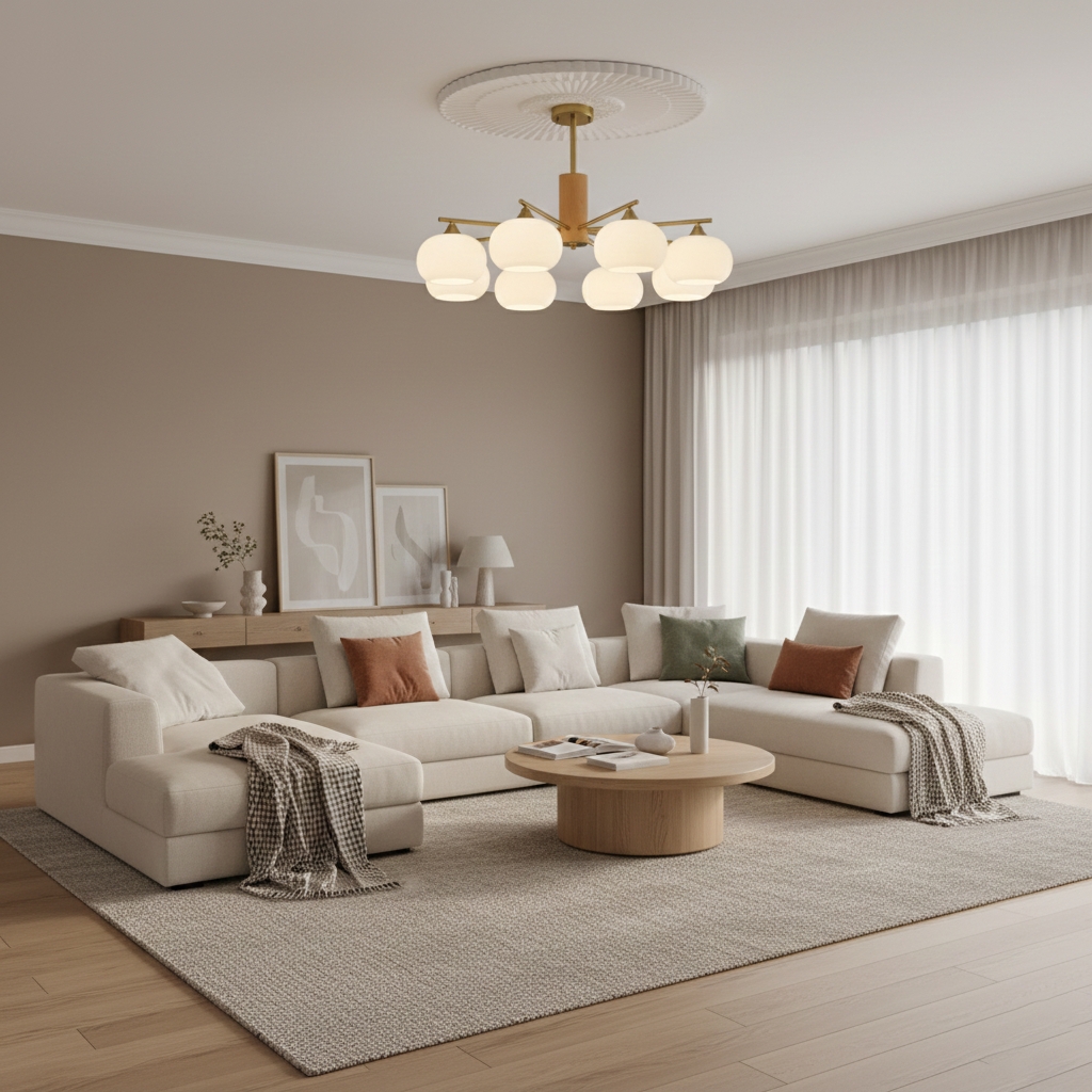 Lustre en verre Elodie Gino