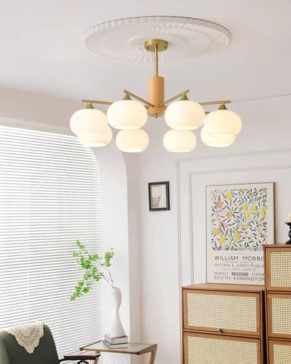 Lustre en verre Elodie Gino
