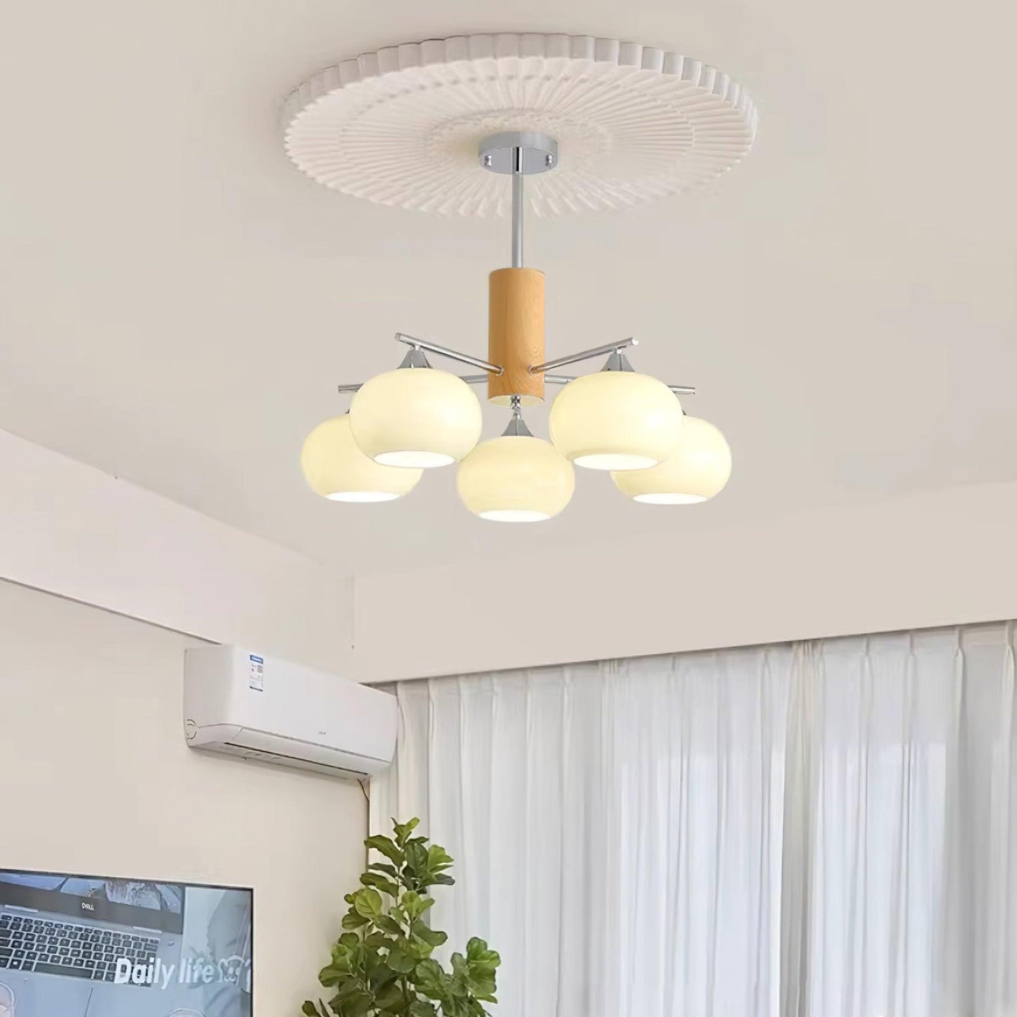 Lustre en verre Elodie Gino