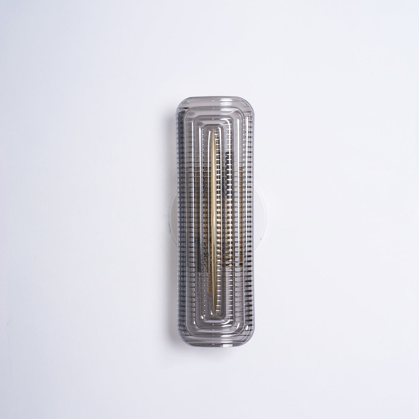 Camille Glacium Wall Lamp Metal and Glass LED Lighting