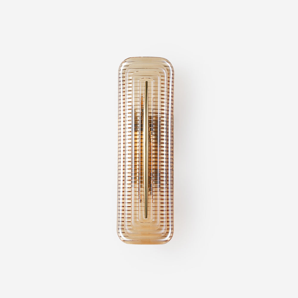 Camille Glacium Wall Lamp Metal and Glass LED Lighting