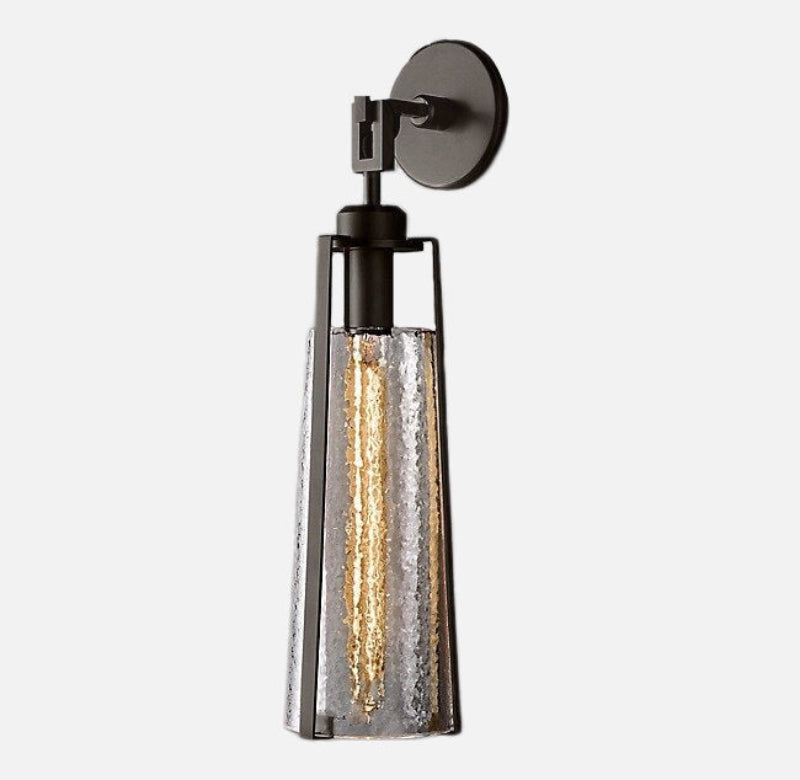 Colette Glitter Luxury Glass LED Wall Lamp