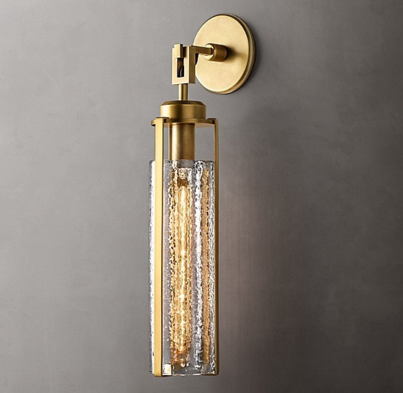 Colette Glitter Luxury Glass LED Wall Lamp