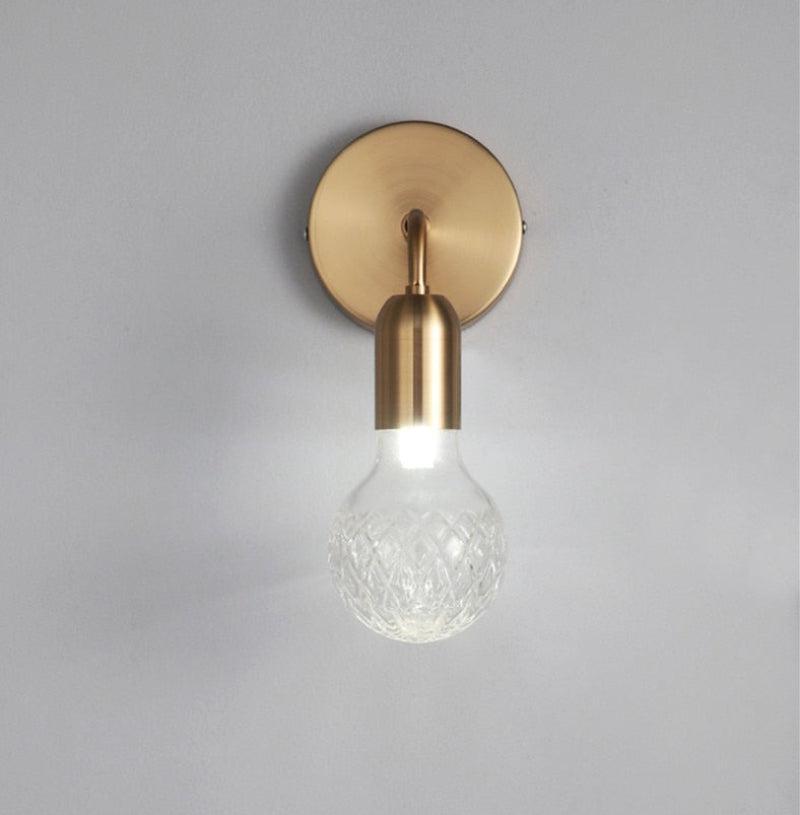 Élodie Metal LED Wall Light Modern Down Straight Sconce Lamp