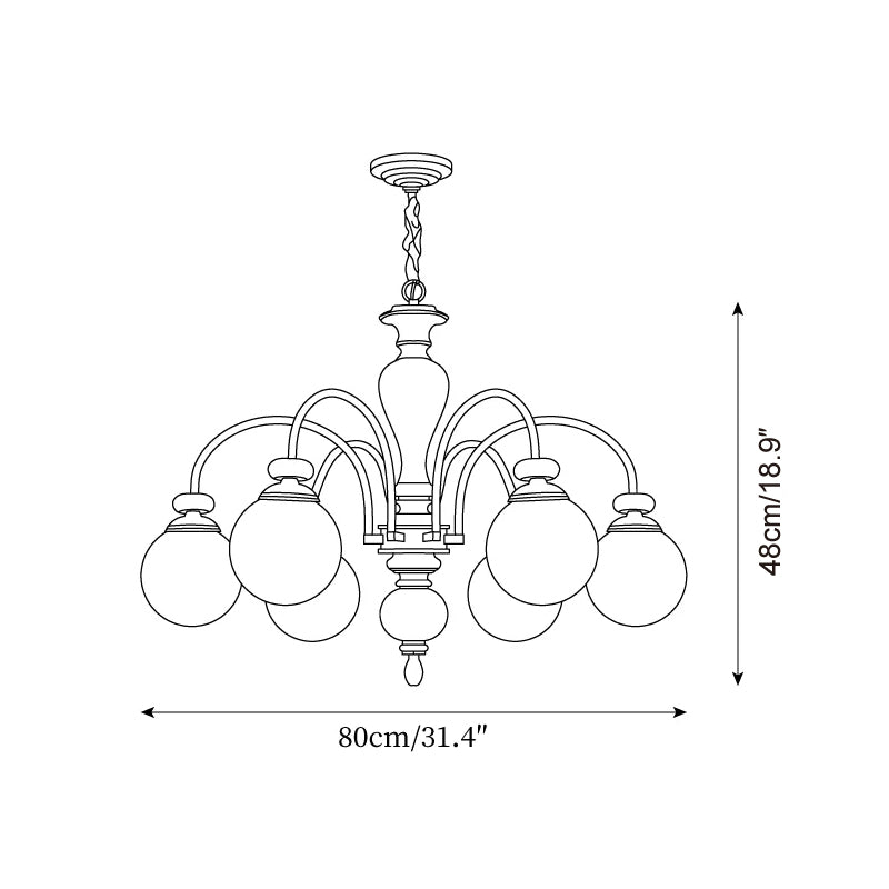 Sabrina Guillerme Chandelier