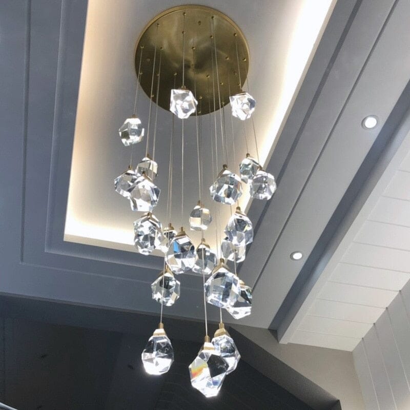 Camille Sparkling Diamond Crystal Chandelier