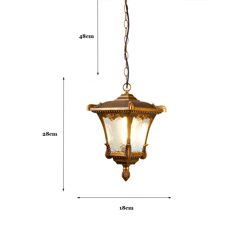 Auriane Suspension de jardin étanche pour extérieur