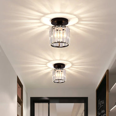 Monroe Antique Crystal Ceiling Light