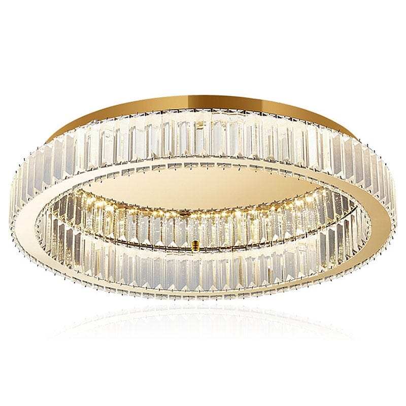 Lustre de chambre à coucher encastré Brigitte Ring Crystal