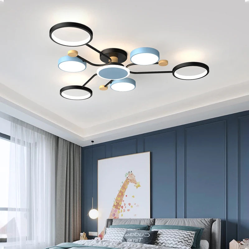 Céline Modern Multi-Light LED Ceiling Chandelier