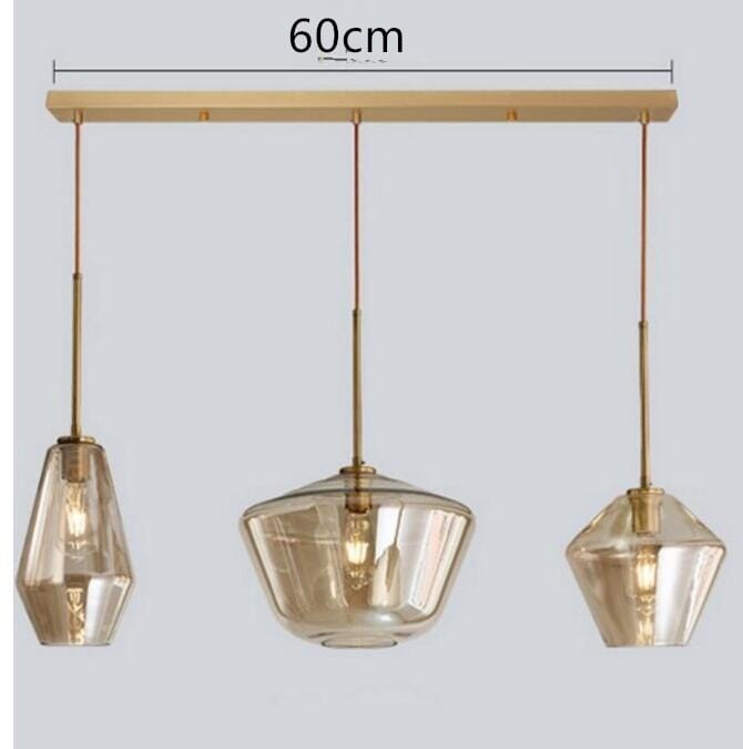 Suspension Monica en verre design