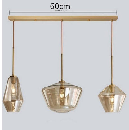 Suspension Monica en verre design