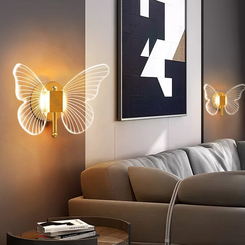 Applique murale LED Anaïs Butterfly au design moderne et décoratif
