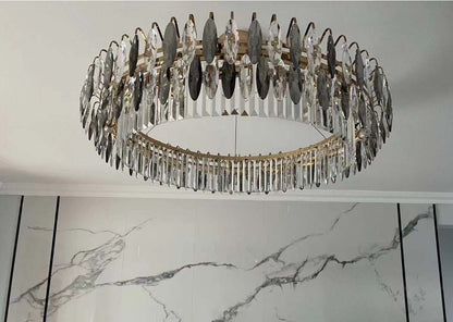 Lustre croisé Amélie Crown Crystal