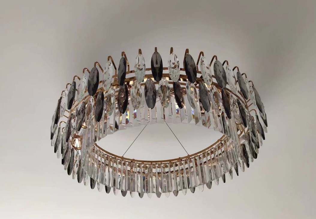 Lustre croisé Amélie Crown Crystal