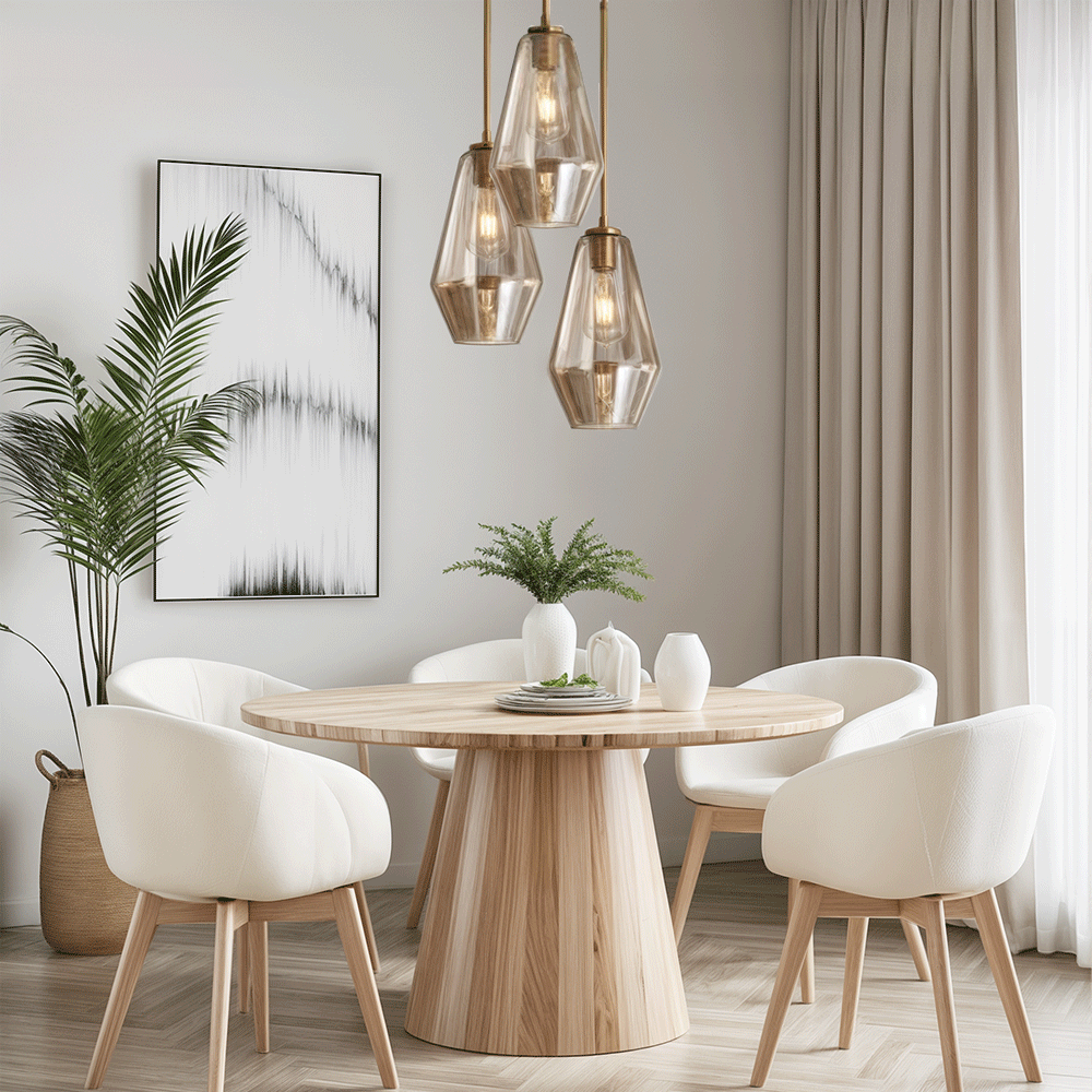 Suspension Monica en verre design