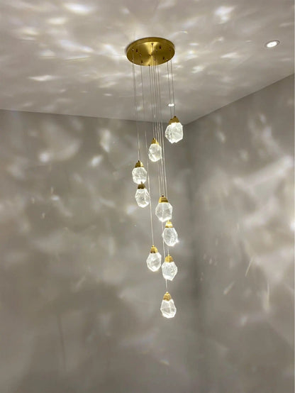 Camille Sparkling Diamond Crystal Chandelier