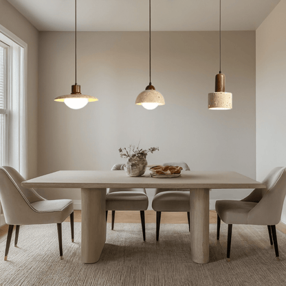 Suspension industrielle Sophie Travertin