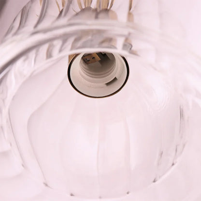 Pendentif en verre à bulles interconnectées Isabella
