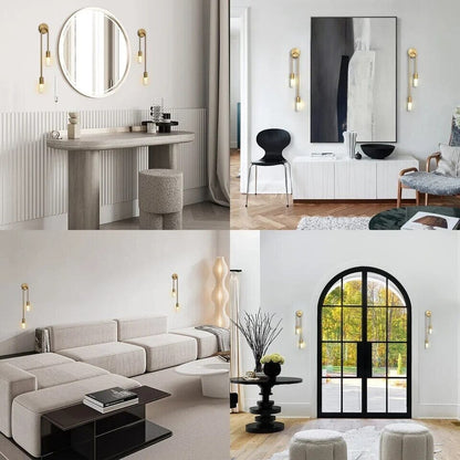 Elise Linear Wall Lamp with Modern Minimalist Design